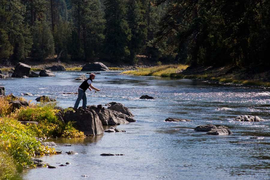 Fly Fishing On The Blackfoot River