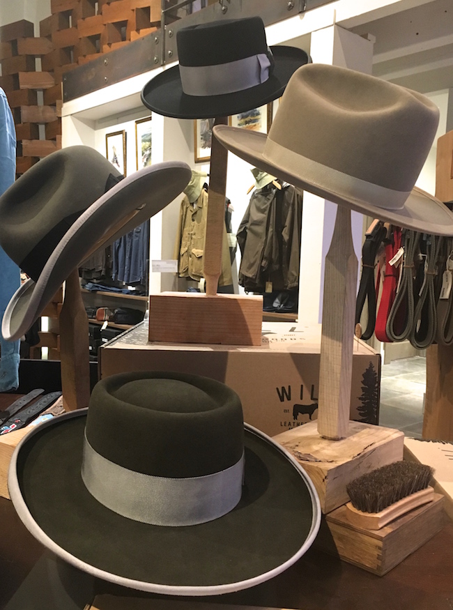 William Adler for Will Leather Goods Hats