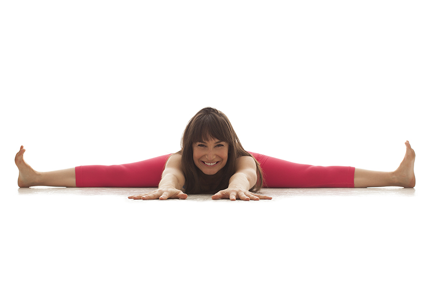 yoga instructor lauren taus at paws up
