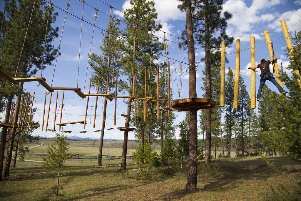 aerial challenge course