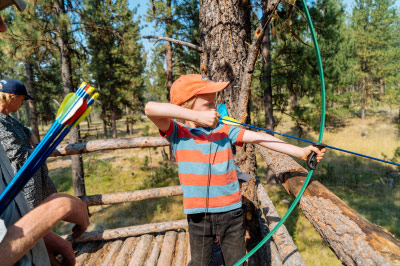 Guided Archery Activity