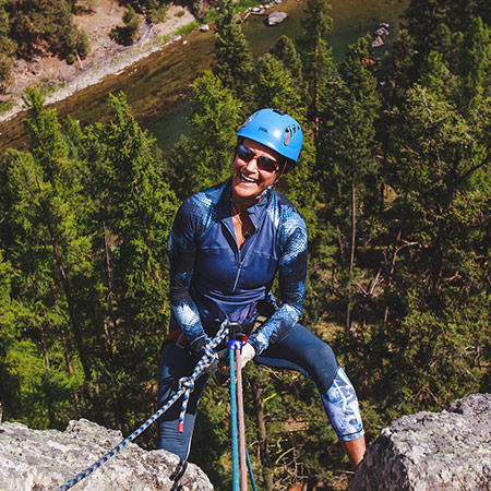 Rappelling