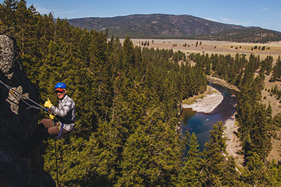 Rappelling