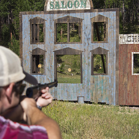 Old West .22 Rifle Range