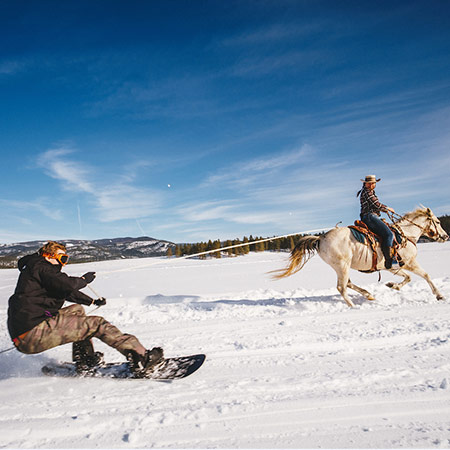 Skijoring