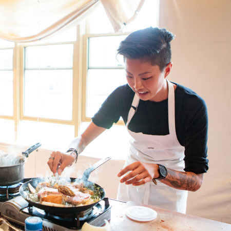 Kristen Kish Cooking