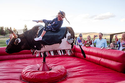 Fourth of July - Mechanical Bull Ride