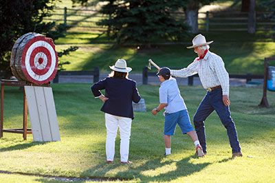 Fourth of July - Throwing Axes