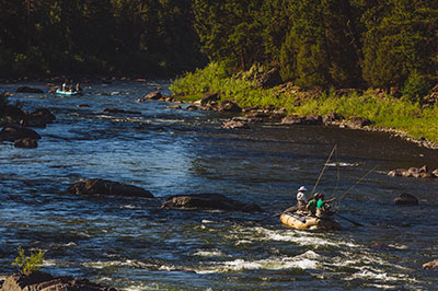 Fourth of July - Fly-Fishing