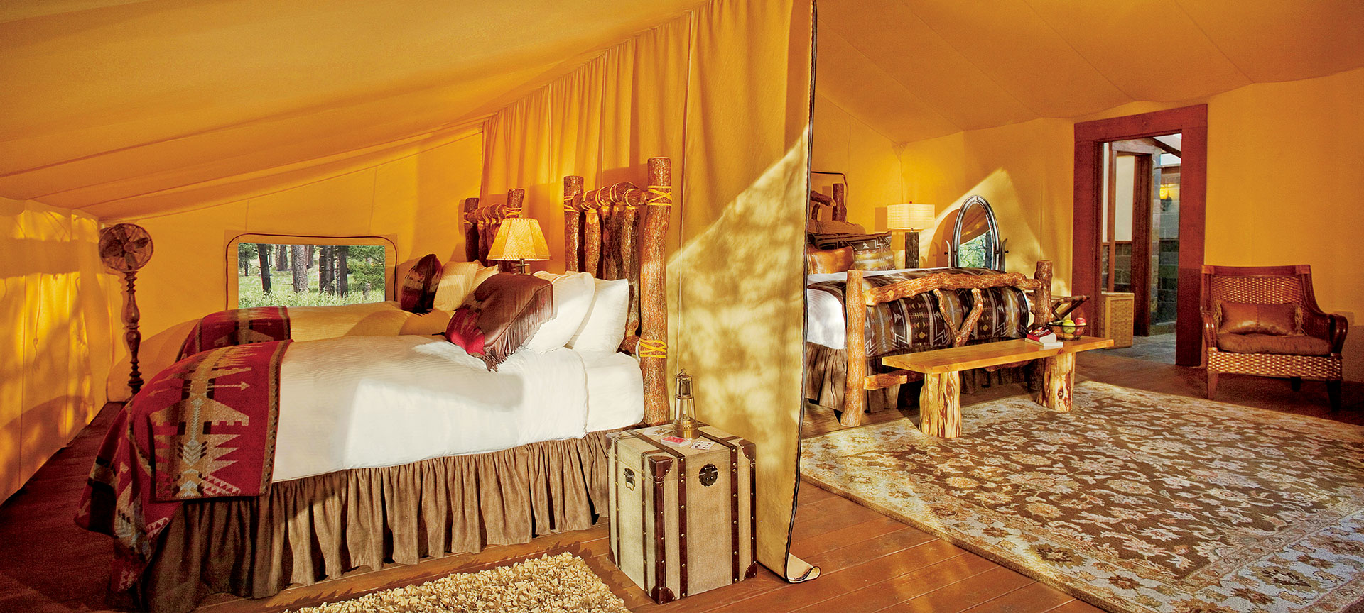 Luxury Glamping Tents The Resort At Paws Up