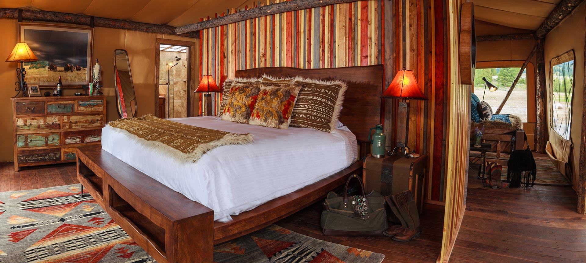 Montana Glamping Trips At North Bank Camp The Resort At