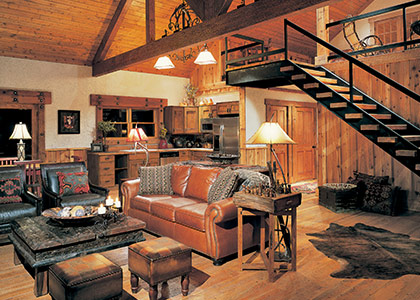 Timber Home Interior