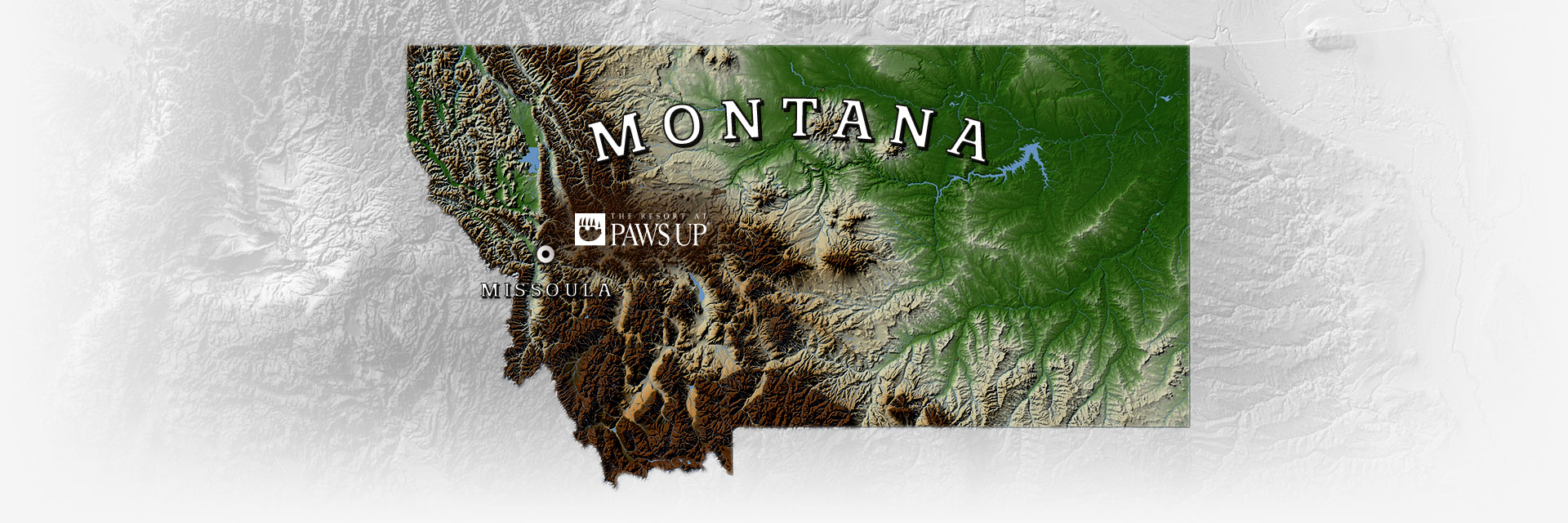 Map of Montana