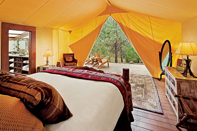 Creekside Camp Tent - Interior