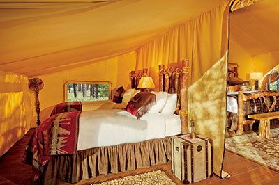 Creekside Camp Tent - Interior