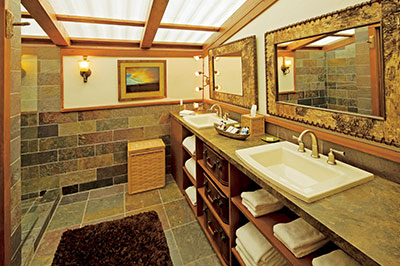 Creekside Camp Tent - Bathroom