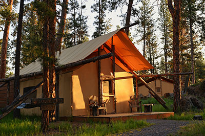 Moonlight Camp Tent - Exterior