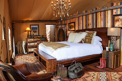 North Bank Camp Tent - Interior