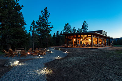 North Bank Camp - Fire Pit and Dining Pavilion