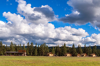 North Bank Camp - Along the Blackfoot River