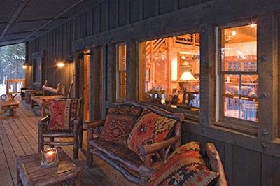 Big Timber Homes - Front Porch