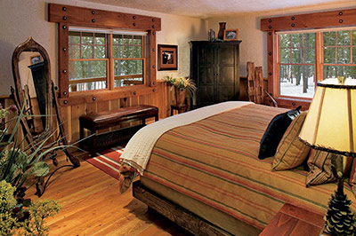 Big Timber Homes - Bedroom