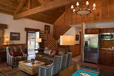 Big Timber Homes - Great Room + Kitchen