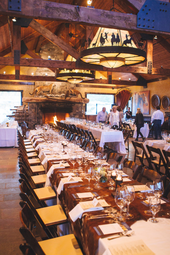 Paws Up Montana Pomp restaurant