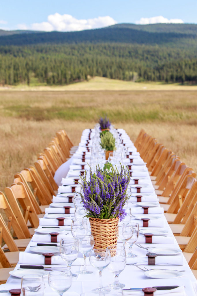 Paws Up long table 