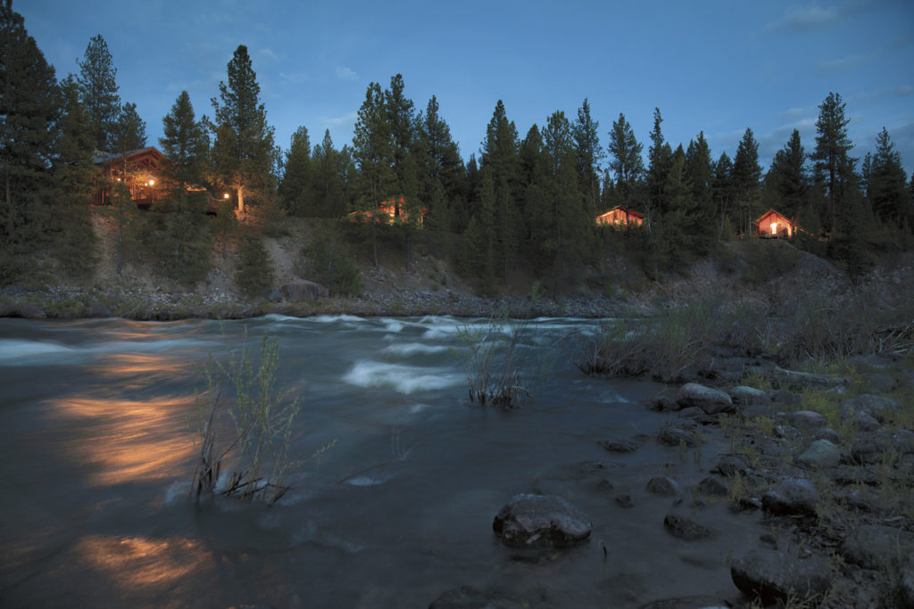 Paws Up Montana June 2013 Across the River from Cliffside Camp
