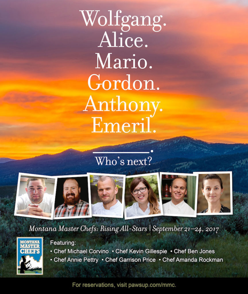 Montana Master Chefs at The Resort at Paws up